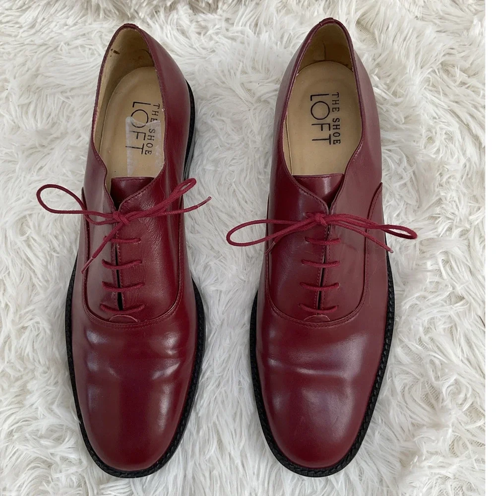 LOFT the shoes vintage red